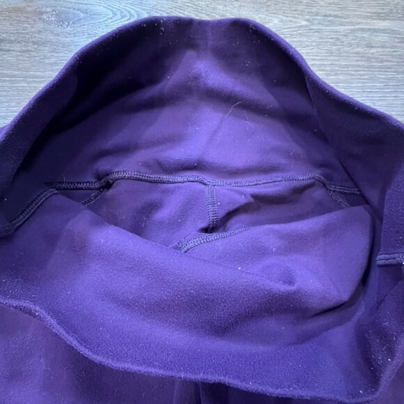 Lululemon Pure Practice Leggings Deep Zinfandel, Size 8, High Waist, Stretch - Picture 11 of 14
